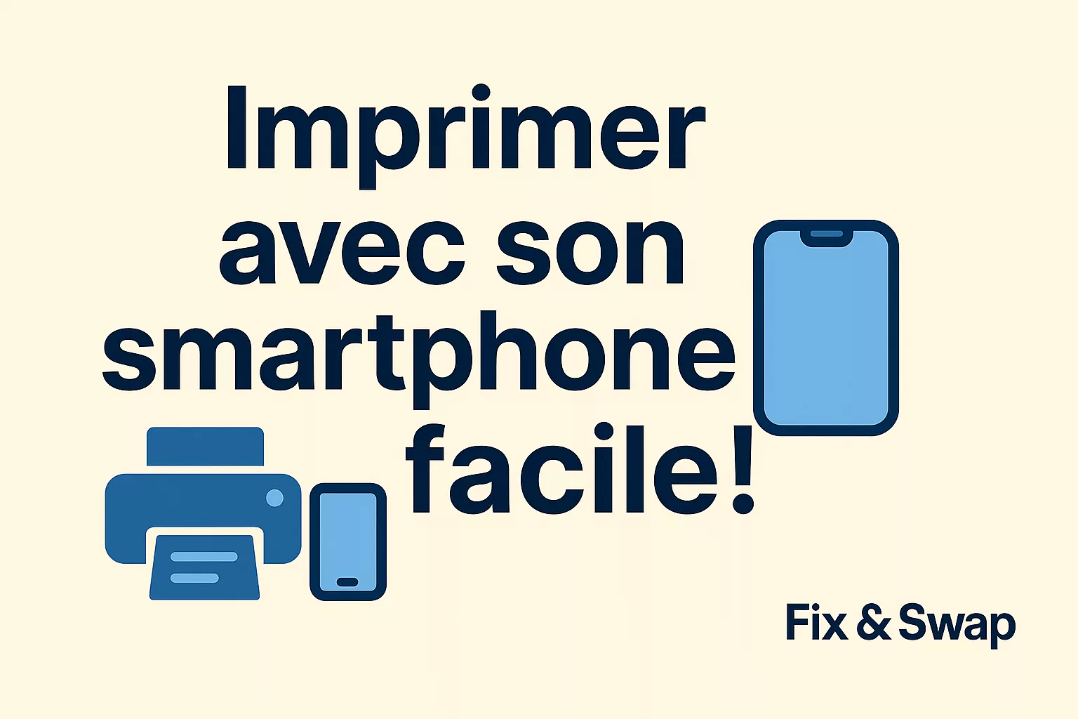 Imprimer avec son smartphone : le guide simple et complet