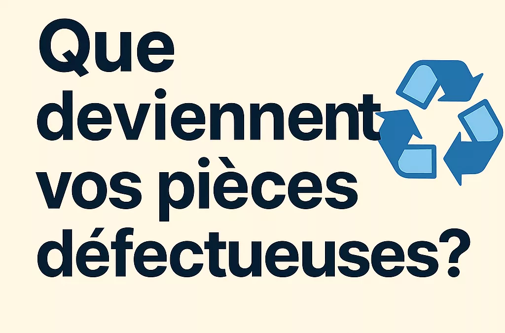 pièces défectueuses